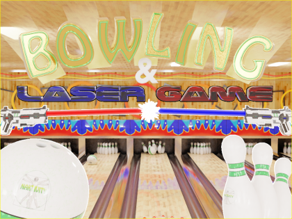 bowling & Laser Game - Naktivity