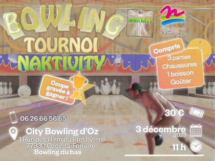 Tournoi Bowling - 3 décembre 2023 - Naktivity