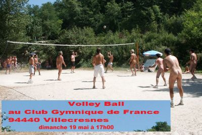 Volley ball Naturiste - 19 mai 2024